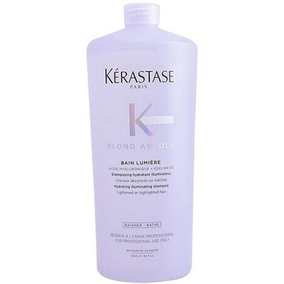 Șampon iluminator pentru păr decolorat sau cu șuvițe blonde Kerastase Blond Absolu Bain Lumiere 1000 ml